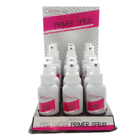 BEAUTY CREATIONS Pro Matte Primer Spray Display Set, 12 Pieces - Trending Wellness Store