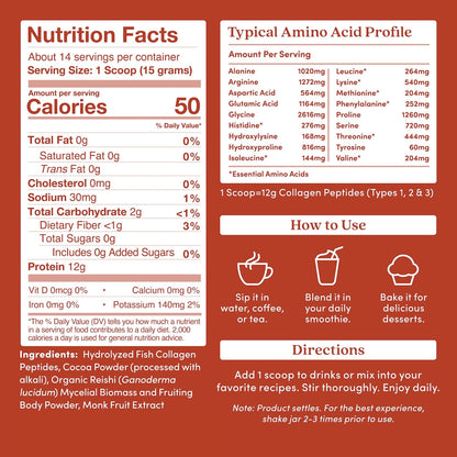 Chocolate Marine Collagen Powder - Trending Wellness Store