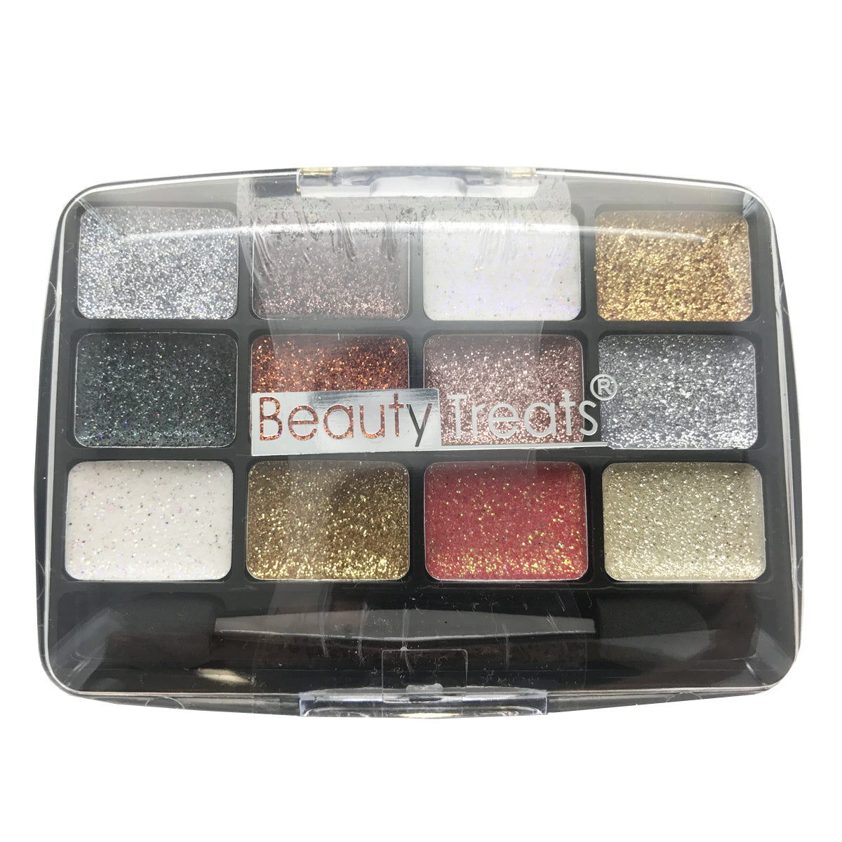 BEAUTY TREATS 12 Colors Glitter Palette - Gemstone - Trending Wellness Store