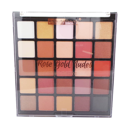 BEAUTY TREATS Rose Gold Nudes Eye Collection Palette - Trending Wellness Store