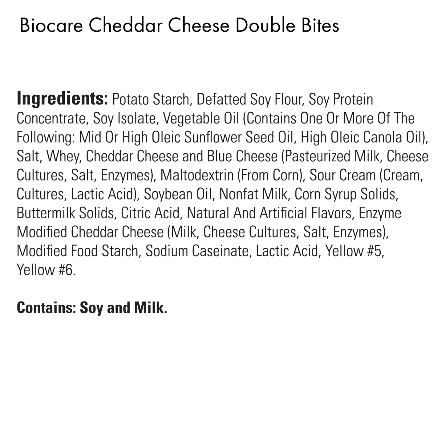 High Protein Cheddar Cheese Double Bites - Trending Wellness Store
