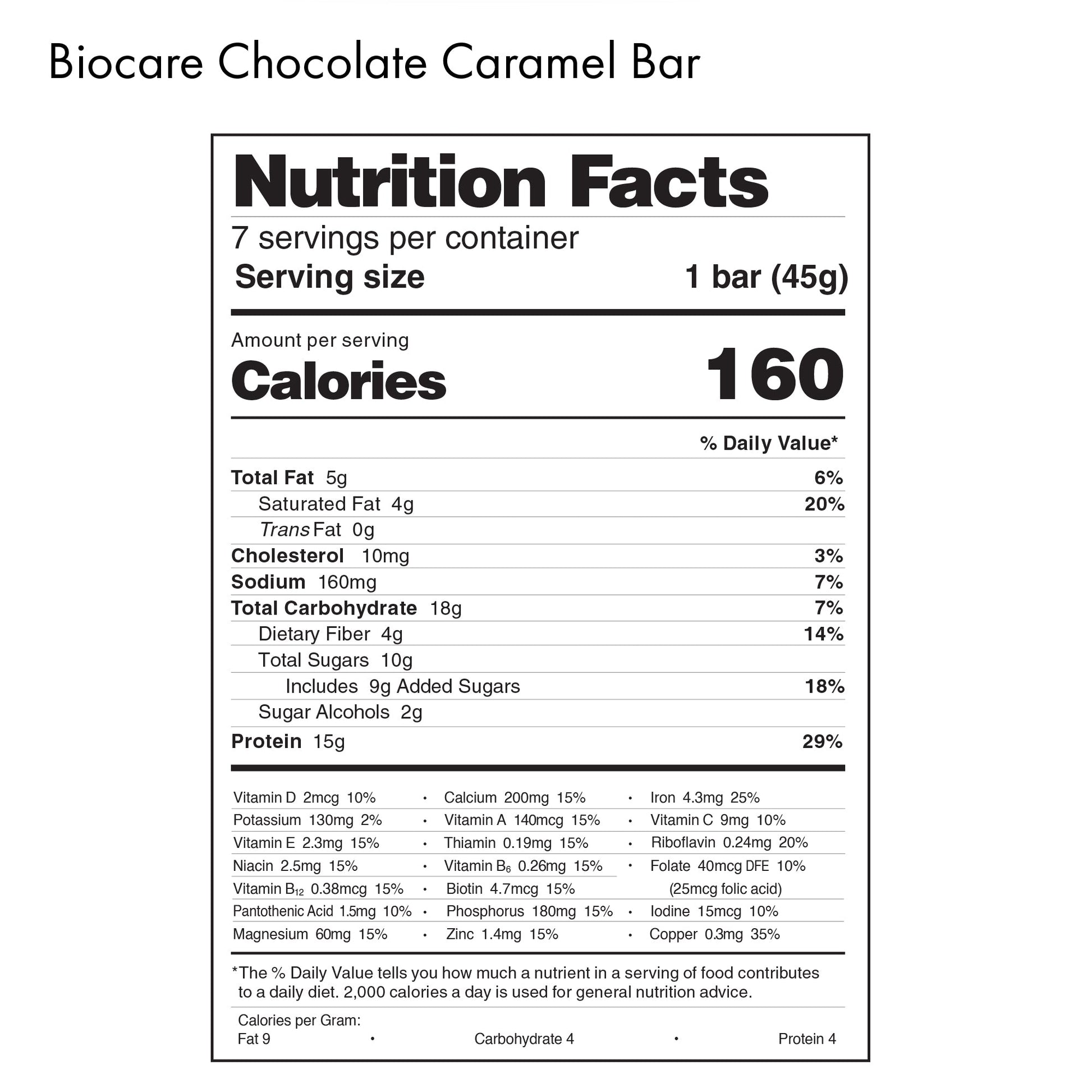 High Protein Chocolate Caramel Bar - Trending Wellness Store
