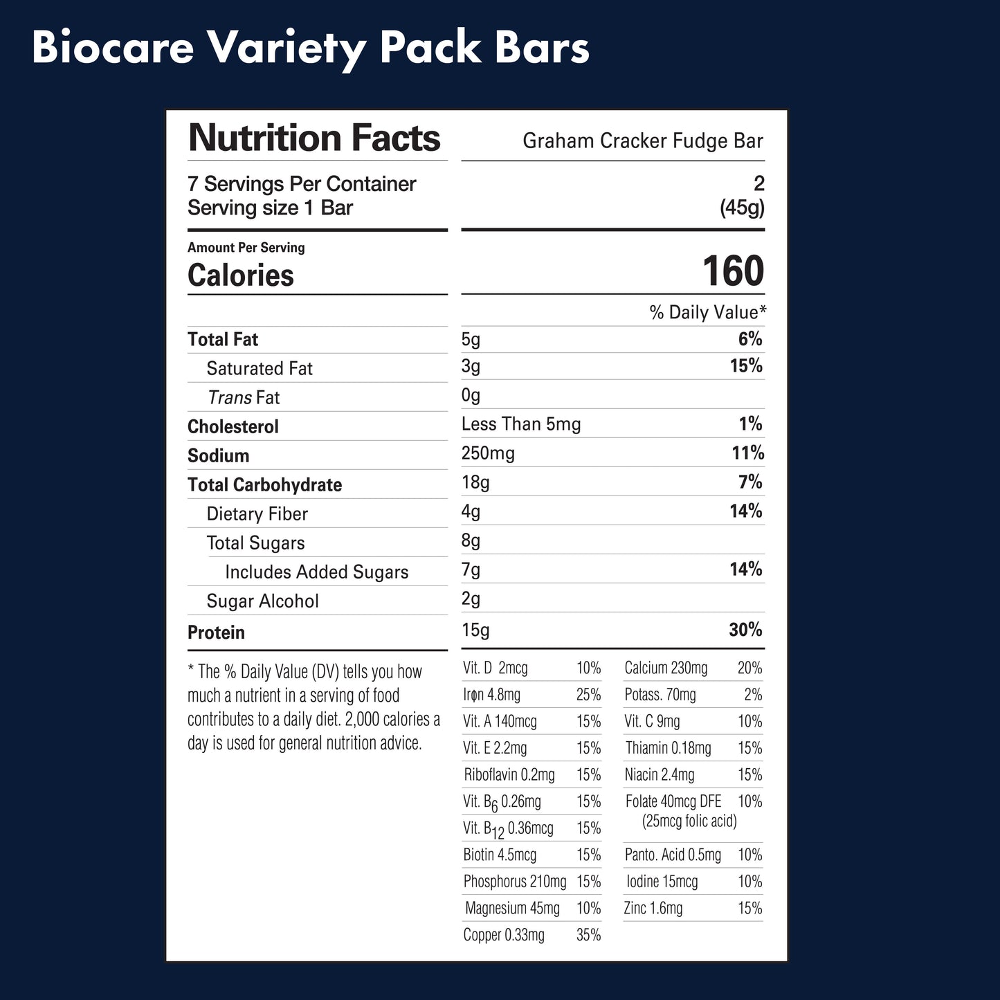 15G Protein Bars Variety Pack (7-Count) - Trending Wellness Store