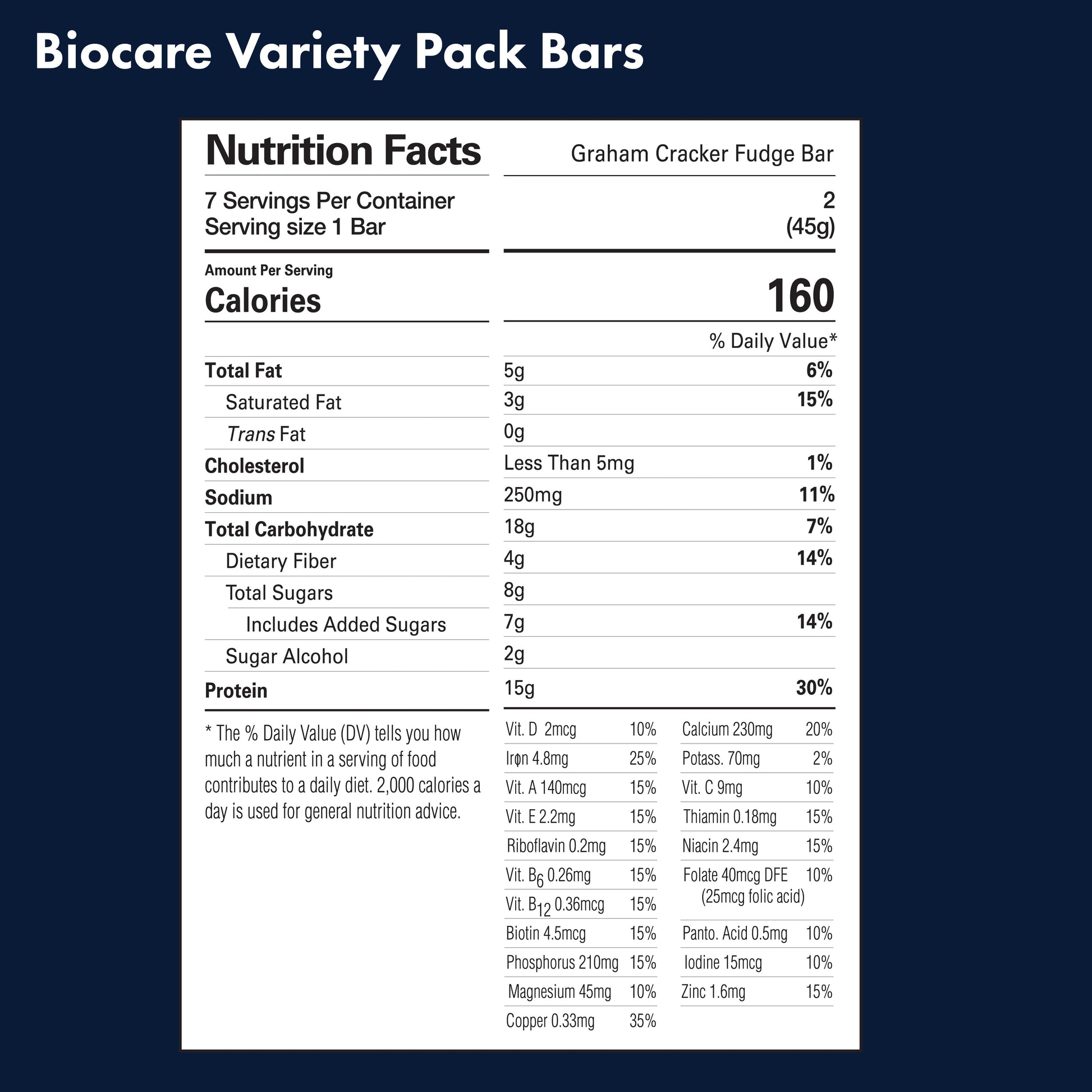 15G Protein Bars Variety Pack (7-Count) - Trending Wellness Store