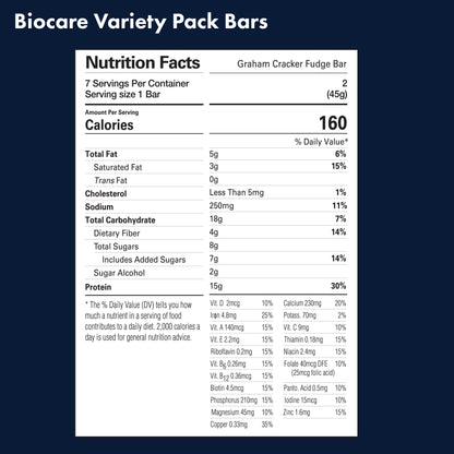 15G Protein Bars Variety Pack (7-Count) - Trending Wellness Store