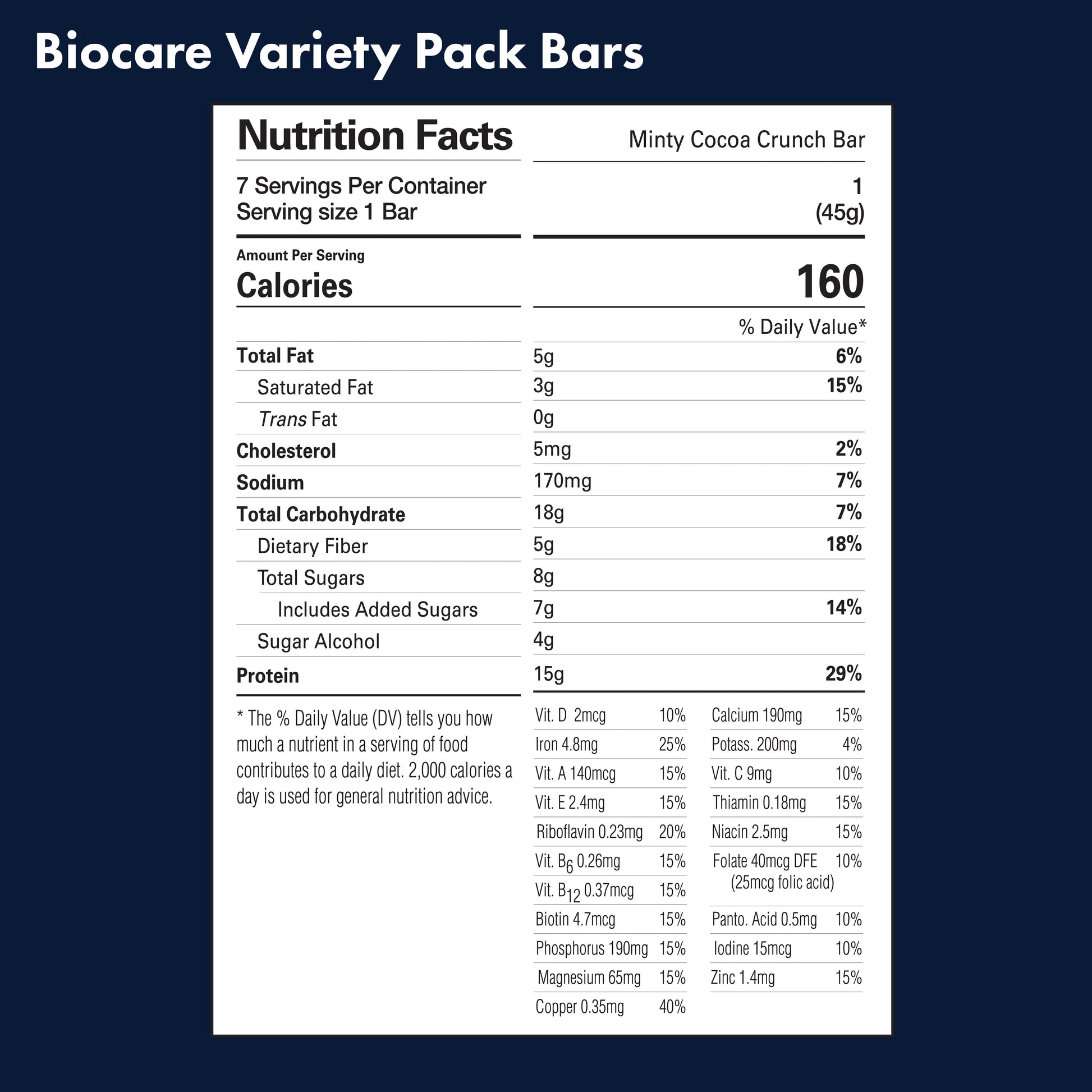 15G Protein Bars Variety Pack (7-Count) - Trending Wellness Store