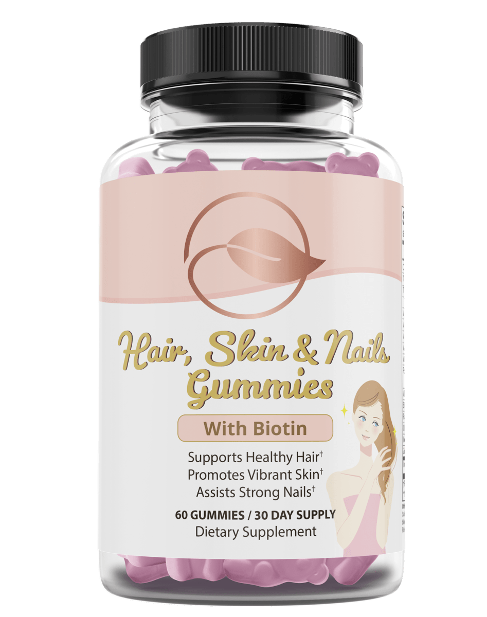 Biotin Gummies - Hair Skin and Nails - by Bellawell - Trending Wellness Store