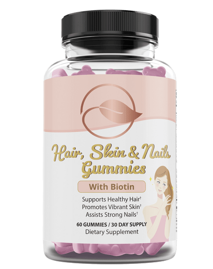 Biotin Gummies - Hair Skin and Nails - by Bellawell - Trending Wellness Store