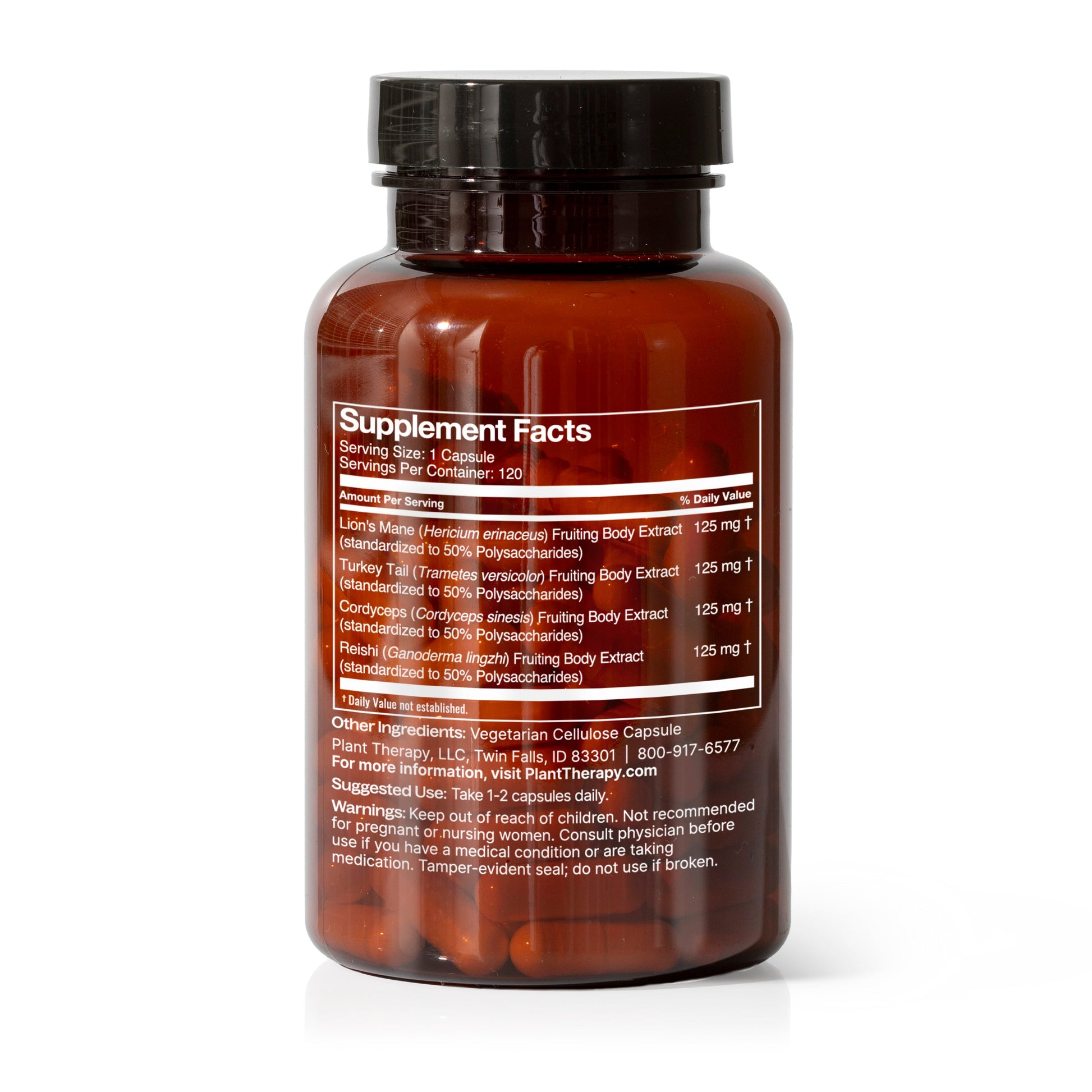 Brain Boost Herbal Supplement - 120 Capsules - Trending Wellness Store