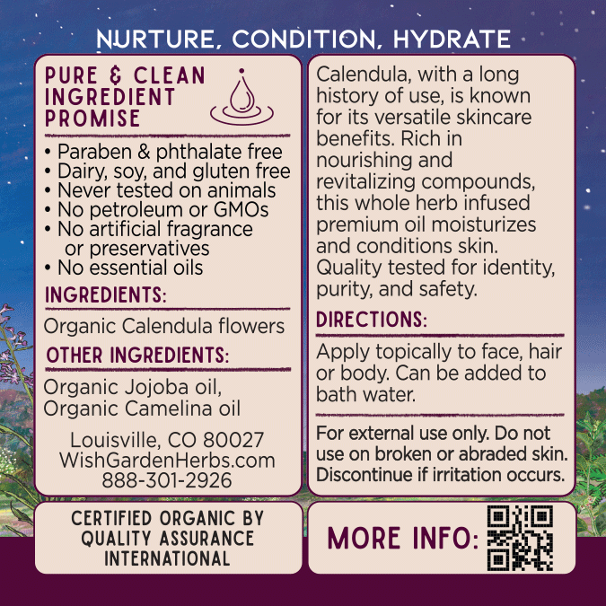 Calendula Oil Nourish & Revitalize - Trending Wellness Store