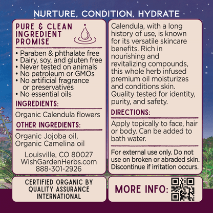 Calendula Oil Nourish & Revitalize - Trending Wellness Store