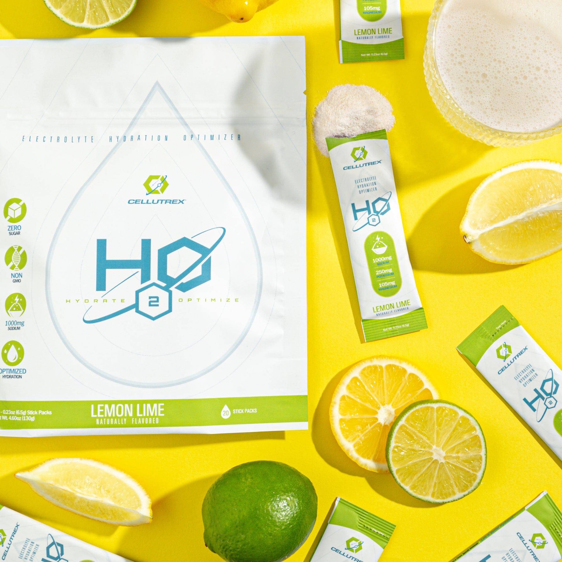 H2O ELECTROLYTES™ - Variety Pack (20 Count) - Zero Sugar Electrolyte Powder - Trending Wellness Store