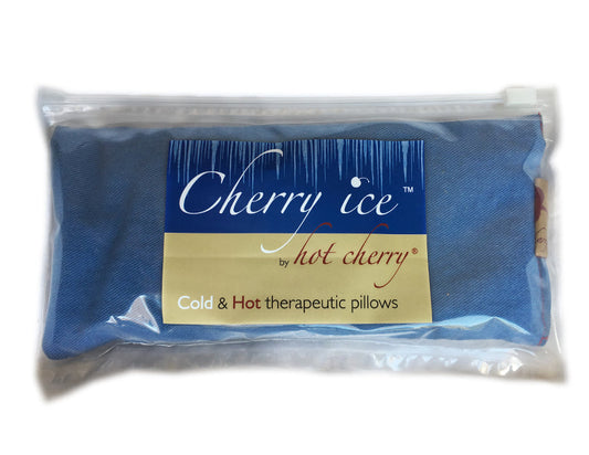Cherry Ice® Blue Denim Eye Pillow in Zip-close Freezer Bag - Trending Wellness Store