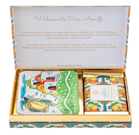 Casa Amalfi Summer in Sorrento Maiolica Single Gift Box - Trending Wellness Store