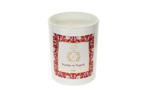 Casa Amalfi Candle: Sunday in Napoli - Trending Wellness Store