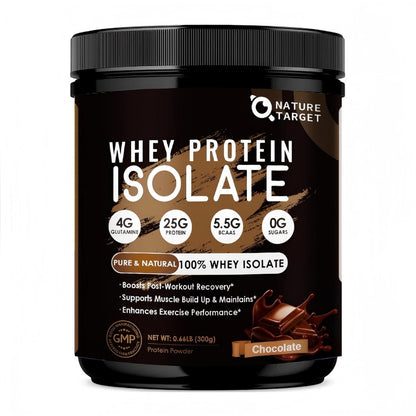 Chocolate Protein Powder, Whey Protein Isolate, 25G Protein/Serving - Trending Wellness Store