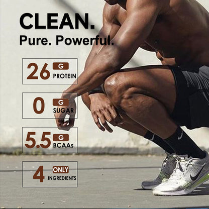 Chocolate Protein Powder, Whey Protein Isolate, 25G Protein/Serving - Trending Wellness Store