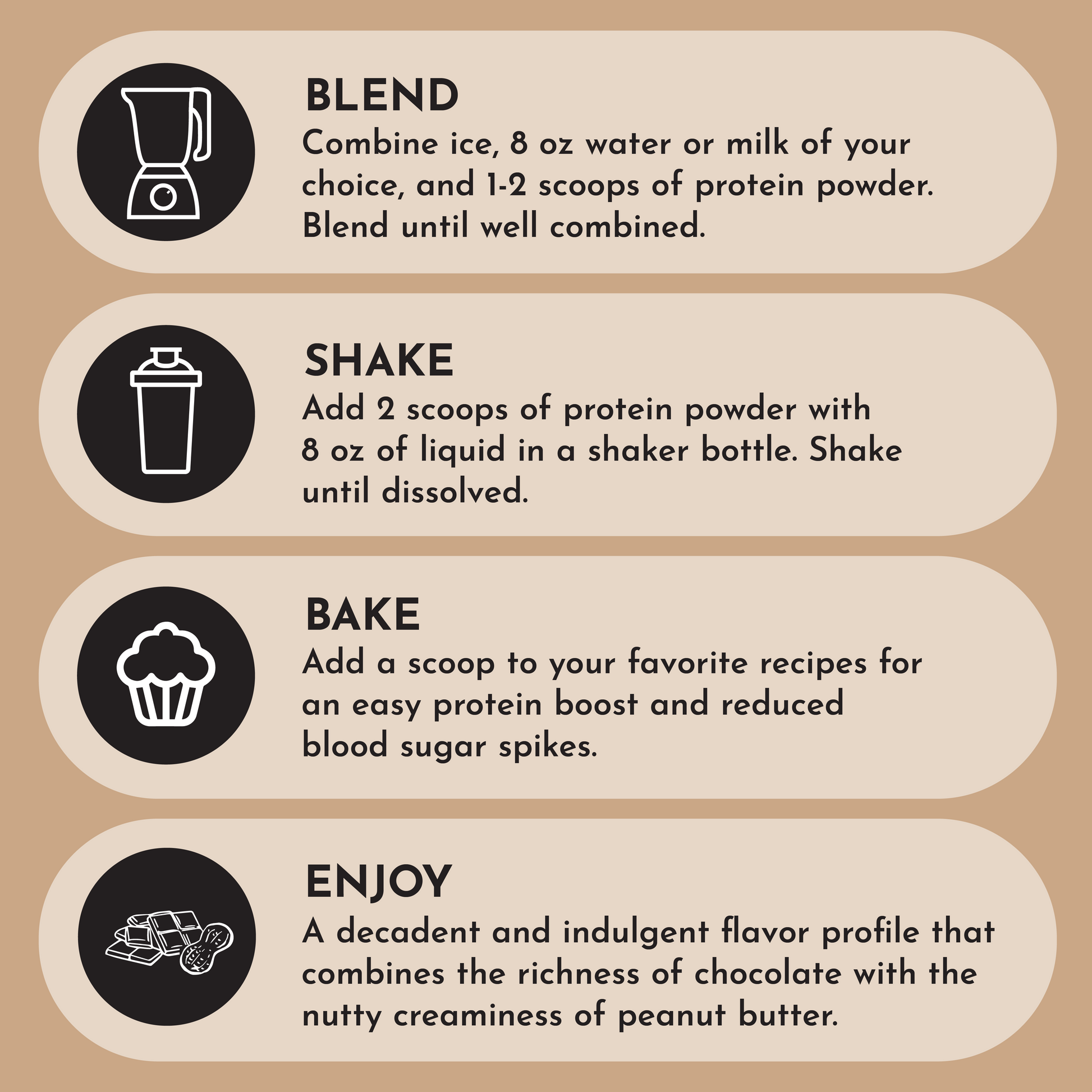 Vegan Peanut Butter Chocolate Protein Powder - Trending Wellness Store
