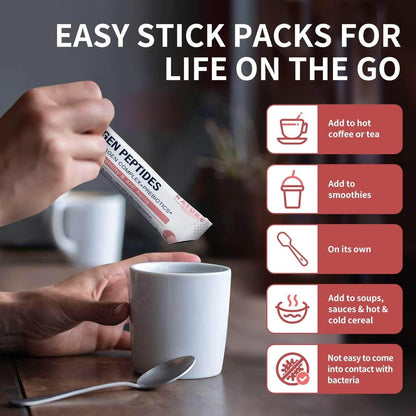 Collagen Hair, Skin & Nails Peptides, 30 Packets - Trending Wellness Store