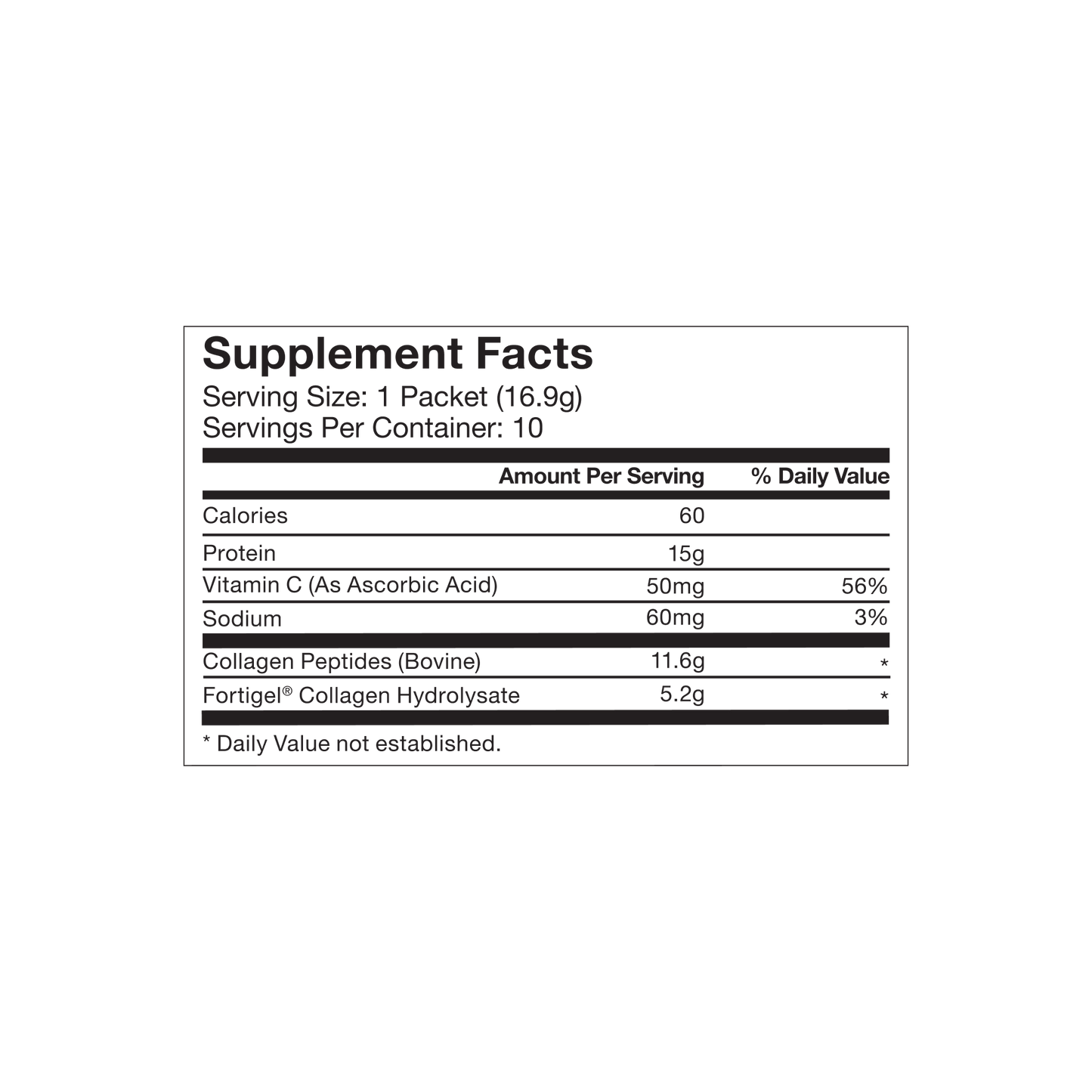 Collagen Peptides 10-Travel Packs - Trending Wellness Store