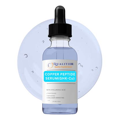 Copper Peptide Serum for Face - Tightening, Repairing, Collagen Boosting - with GHK-Cu & Hyaluronic Acid - Trending Wellness Store