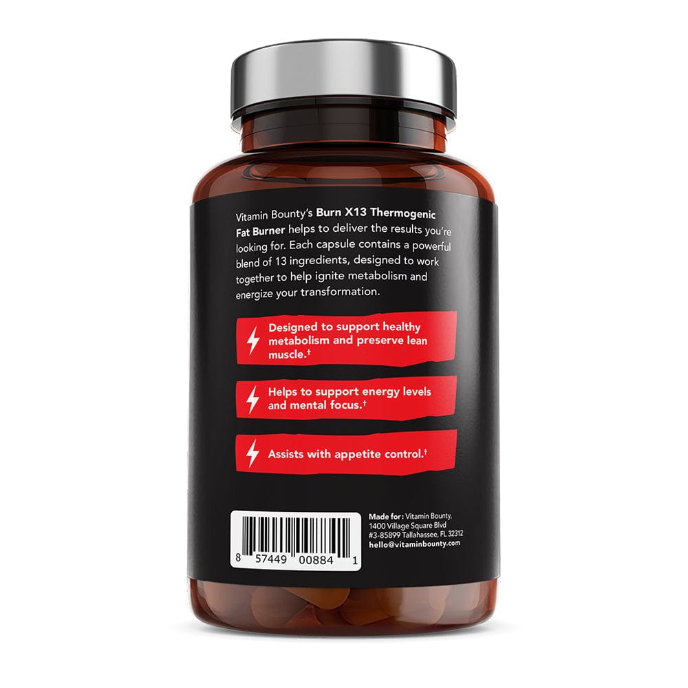 Vitamin Bounty Burn X13 - Trending Wellness Store
