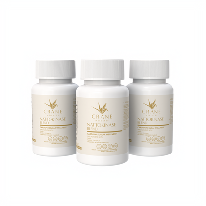 Nattokinase Blend 6,000 FU Cardiovascular Support Capsules - Trending Wellness Store
