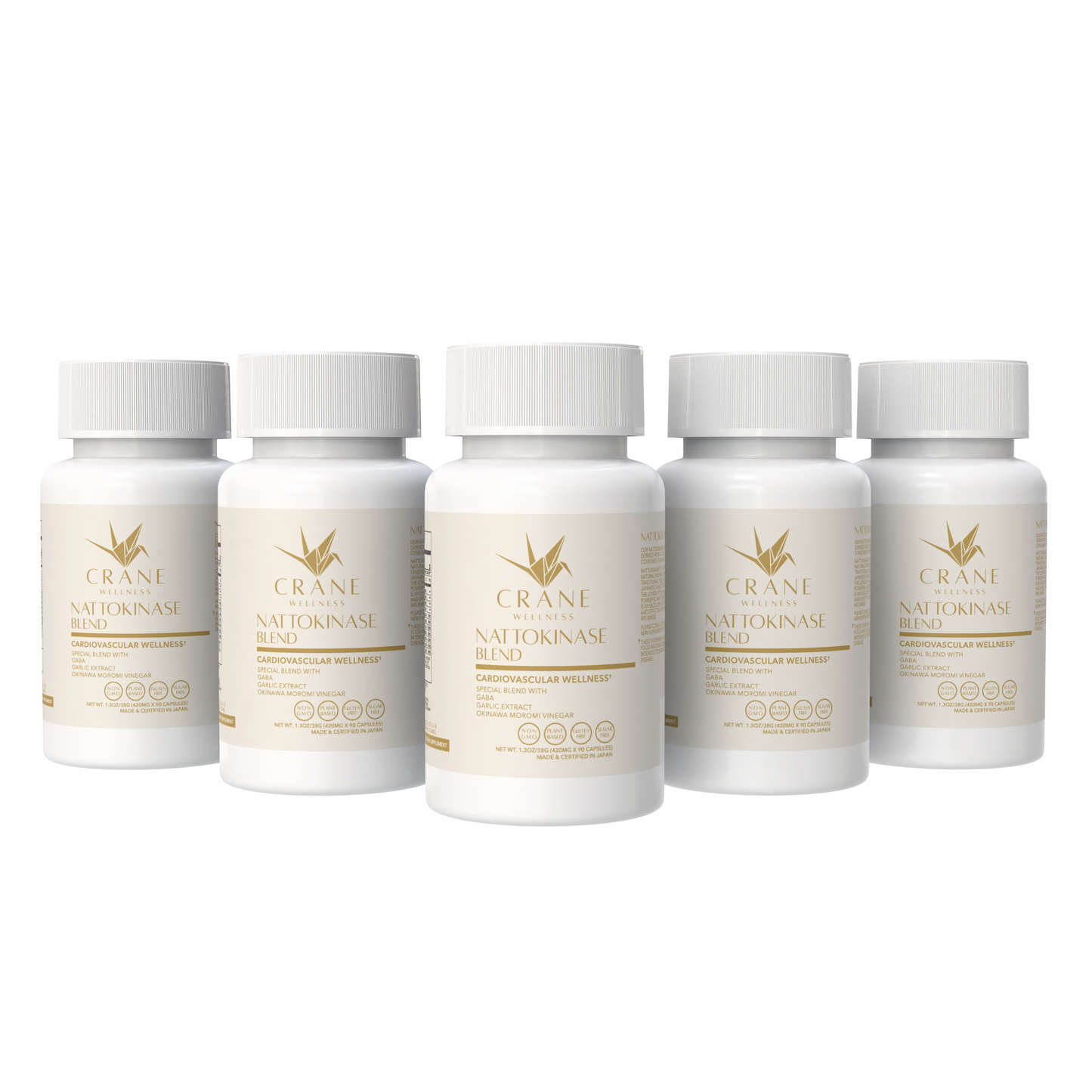 Nattokinase Blend 6,000 FU Cardiovascular Support Capsules - Trending Wellness Store