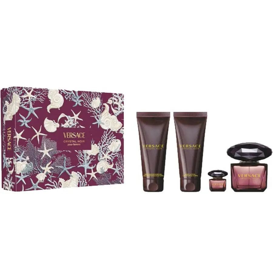 Crystal Noir Versace – Women 4Pcs Set EDP Spray - Trending Wellness Store