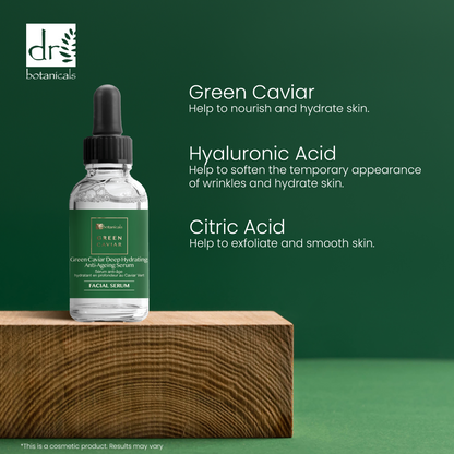 Green Caviar Anti-Ageing Moisturiser & Serum Kit - Trending Wellness Store