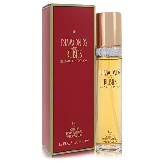 Diamonds & Rubies by Elizabeth Taylor Eau De Toilette Spray 1.7 oz for Women - Trending Wellness Store