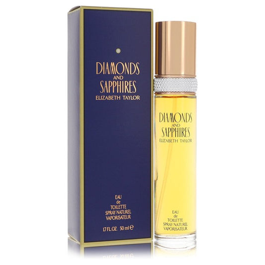 DIAMONDS & Sapphires by Elizabeth Taylor Eau De Toilette Spray 1.7 oz for Women - Trending Wellness Store