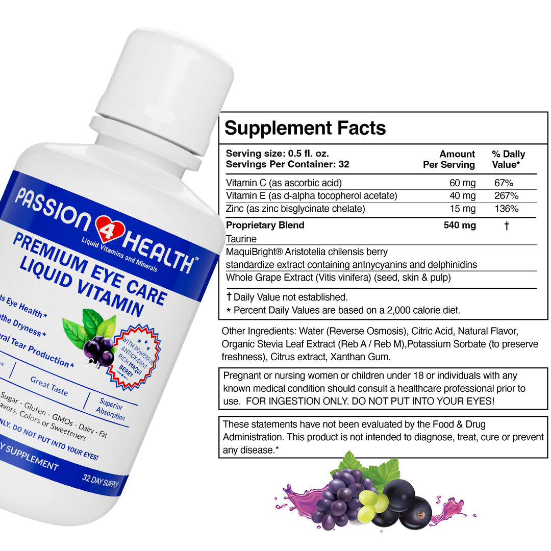 Daily Liquid Eye Care Vitamin - Trending Wellness Store