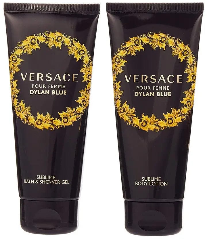 Dylan Blue By Versace For Women 4Pcs Set EDP Spray - Trending Wellness Store