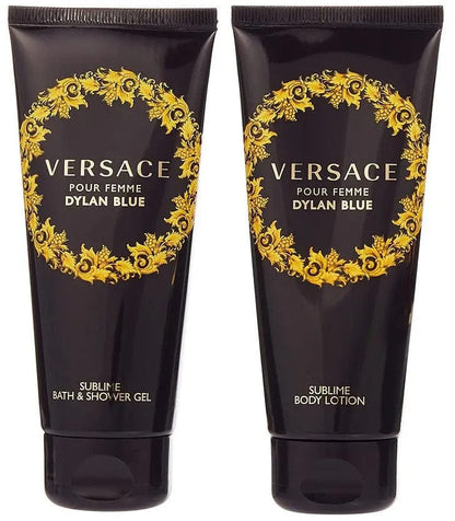Dylan Blue By Versace For Women 4Pcs Set EDP Spray - Trending Wellness Store