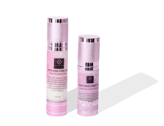 Organic Under Eye Youth Corrector and Neck Renewal Cream Duo - For Women - Trending Wellness Store