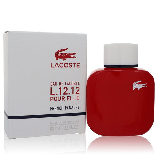 Eau De Lacoste L.12.12 Pour Elle French Panache by Lacoste Eau De Toilette Spray 3 oz for Women - Trending Wellness Store