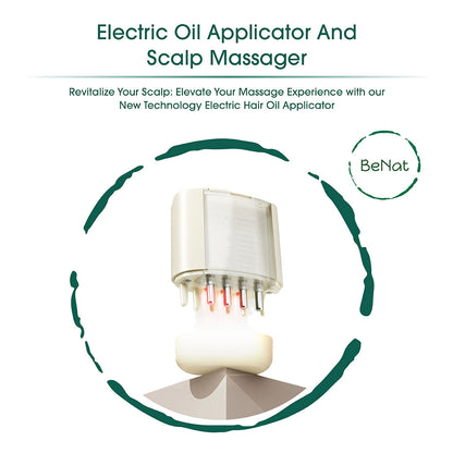Electric Oil Applicator and Vibration Scalp Massager 2 in 1 - Trending Wellness Store