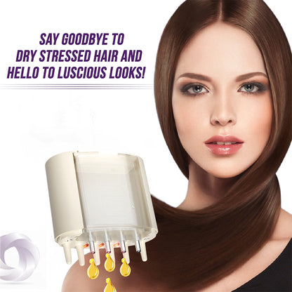Electric Oil Applicator and Vibration Scalp Massager 2 in 1. - Trending Wellness Store