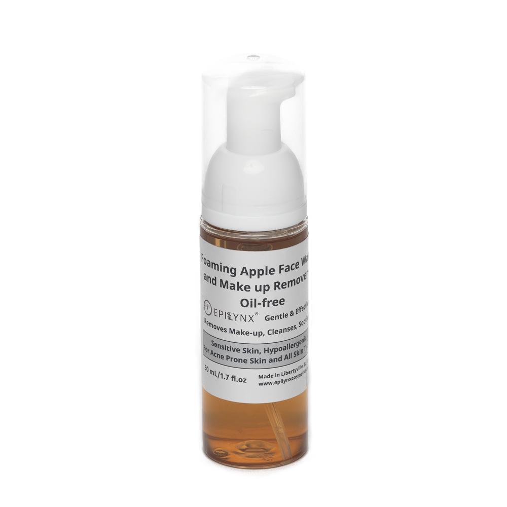 Gentle, Oil-Free Foaming Apple Cleanser for Sensitive & Acne-Prone Skin | Vegan, allergen-friendly, sulfate & paraben free | Purifying, hydrating face wash for all skin types - Trending Wellness Store
