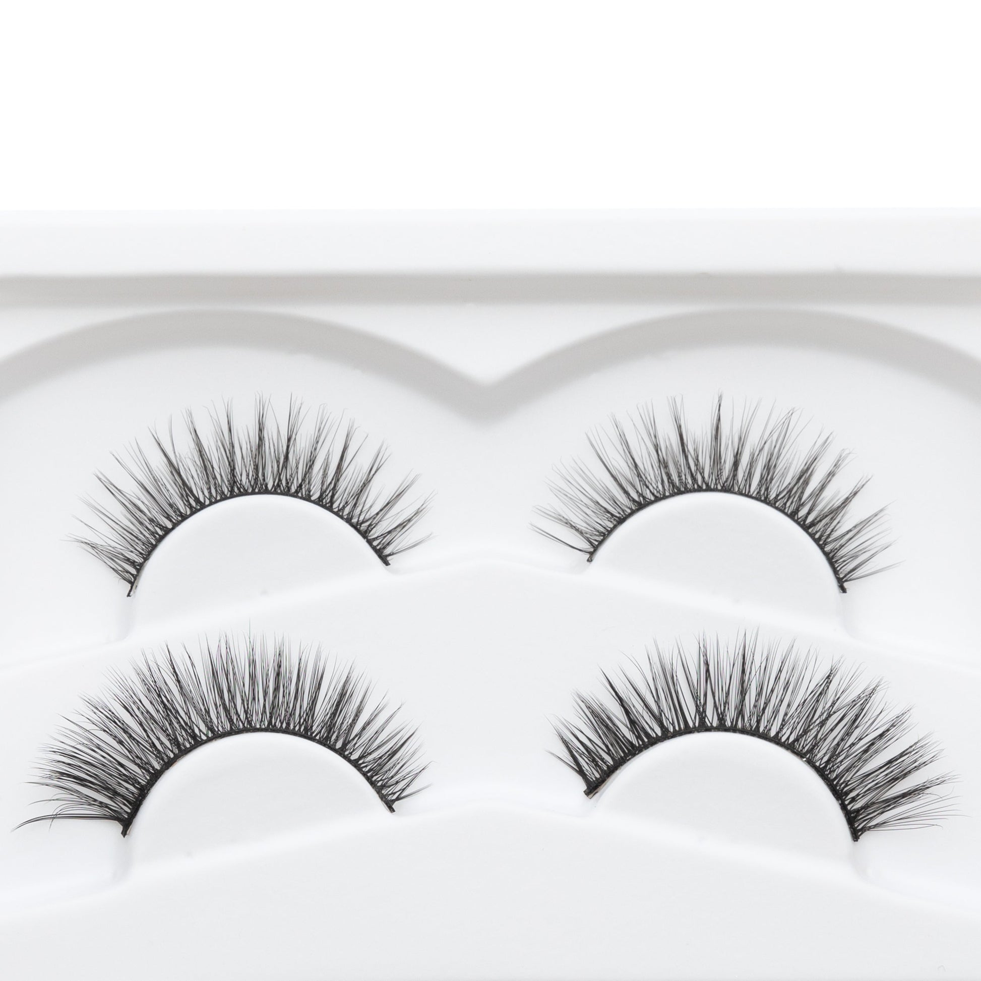 False Eyelashes - No Glue Black Eyeliner and Lashes Kit - Trending Wellness Store