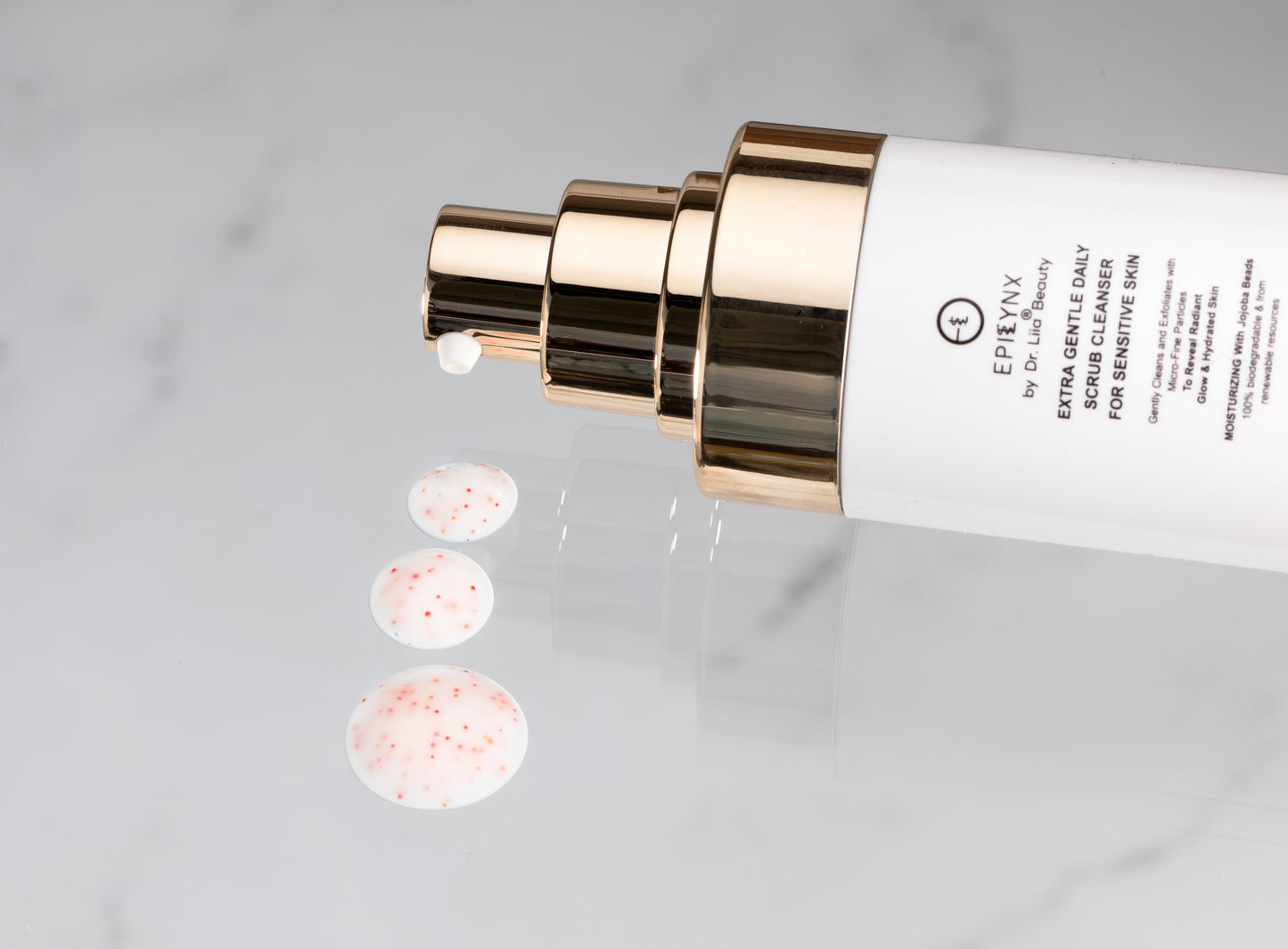 Gentle Daily Face Scrub Cleanser – Exfoliating, Hydrating & Allergen-Free Wash for Sensitive Skin - Trending Wellness Store