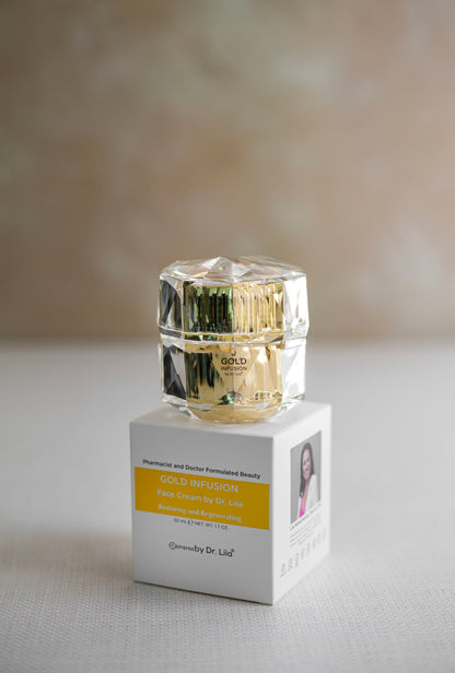 Gold Peptide Moisturizer with Niacinamide and Ceramide - Trending Wellness Store