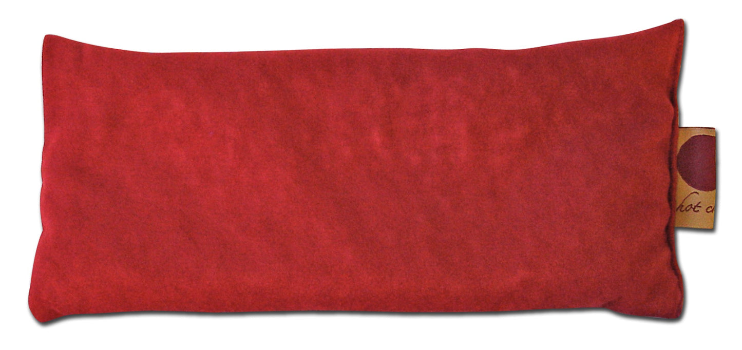 Hot Cherry Eye Pillow in Plush Red Ultra-Suede - Trending Wellness Store