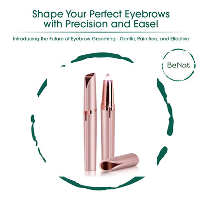 Rechargeable Facial + Eyebrow Hair Removers Set -2 Pack - Trending Wellness Store