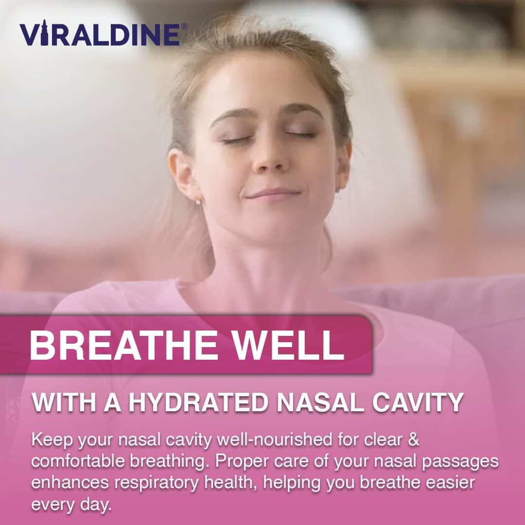Viraldine 1% Antiviral Povidone-Iodine Nasal Spray - With No Harmful Microplastics - Trending Wellness Store