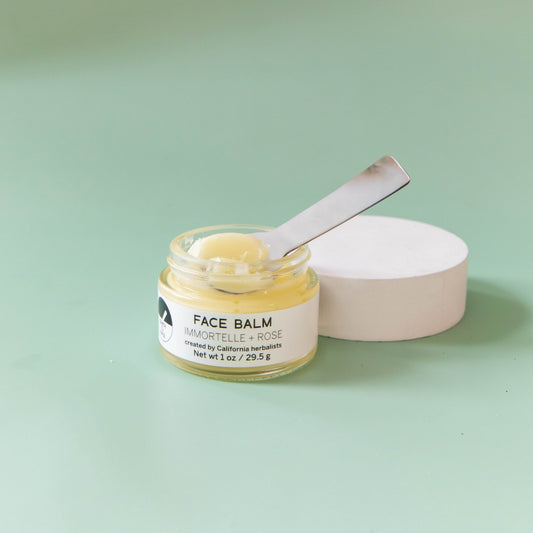 Face Balm + Mother of Pearl Spoon - Trending Wellness Store