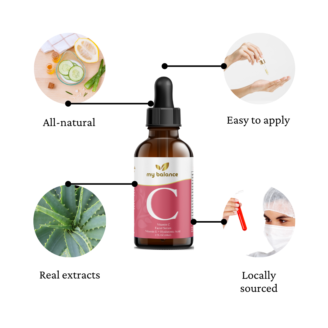 Facial Vitamin C Serum (Topical) - Trending Wellness Store