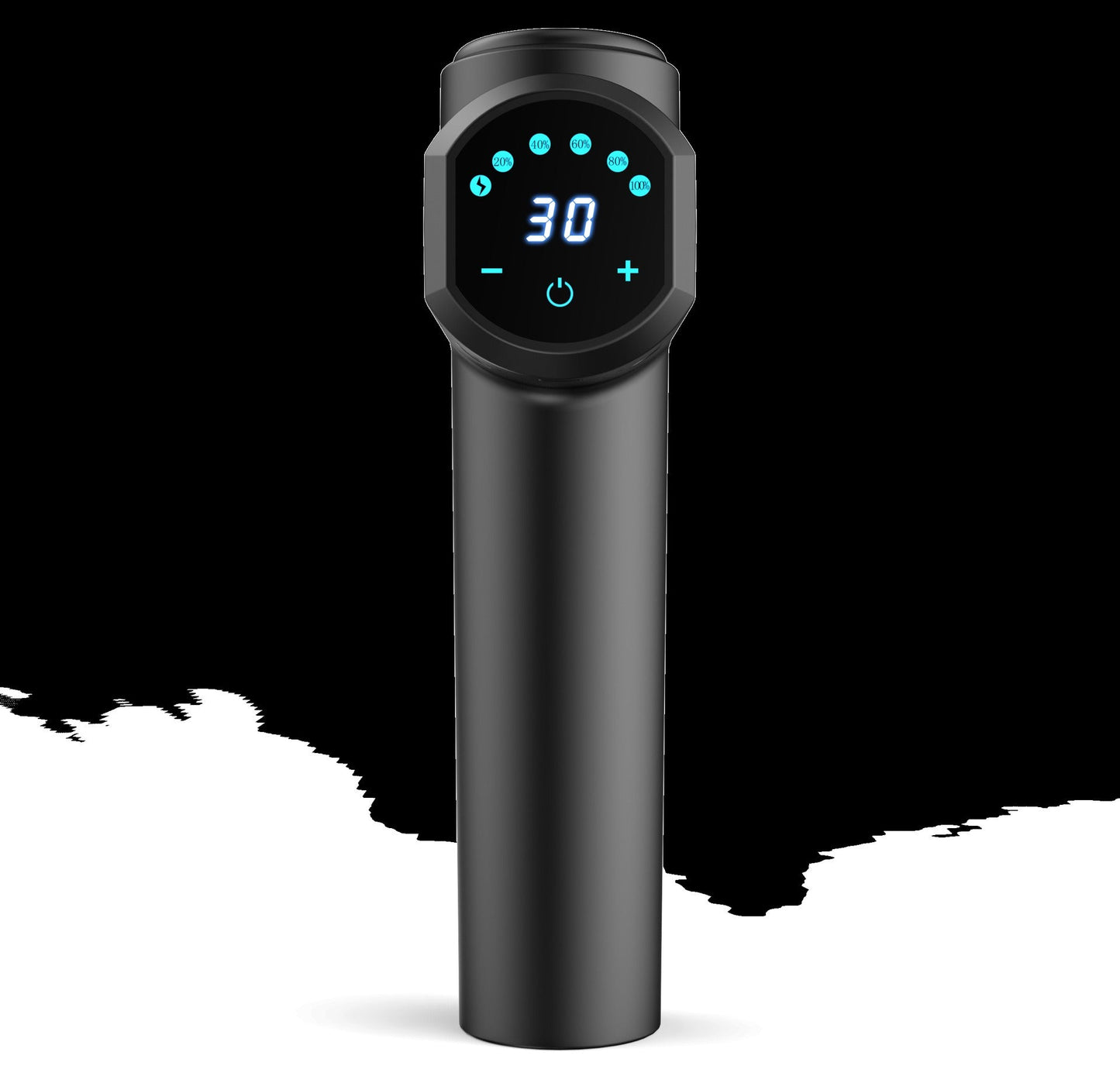 Fascia gun professional grade fitness massager with 6 massage heads for deep muscle tissue massage - Trending Wellness Store