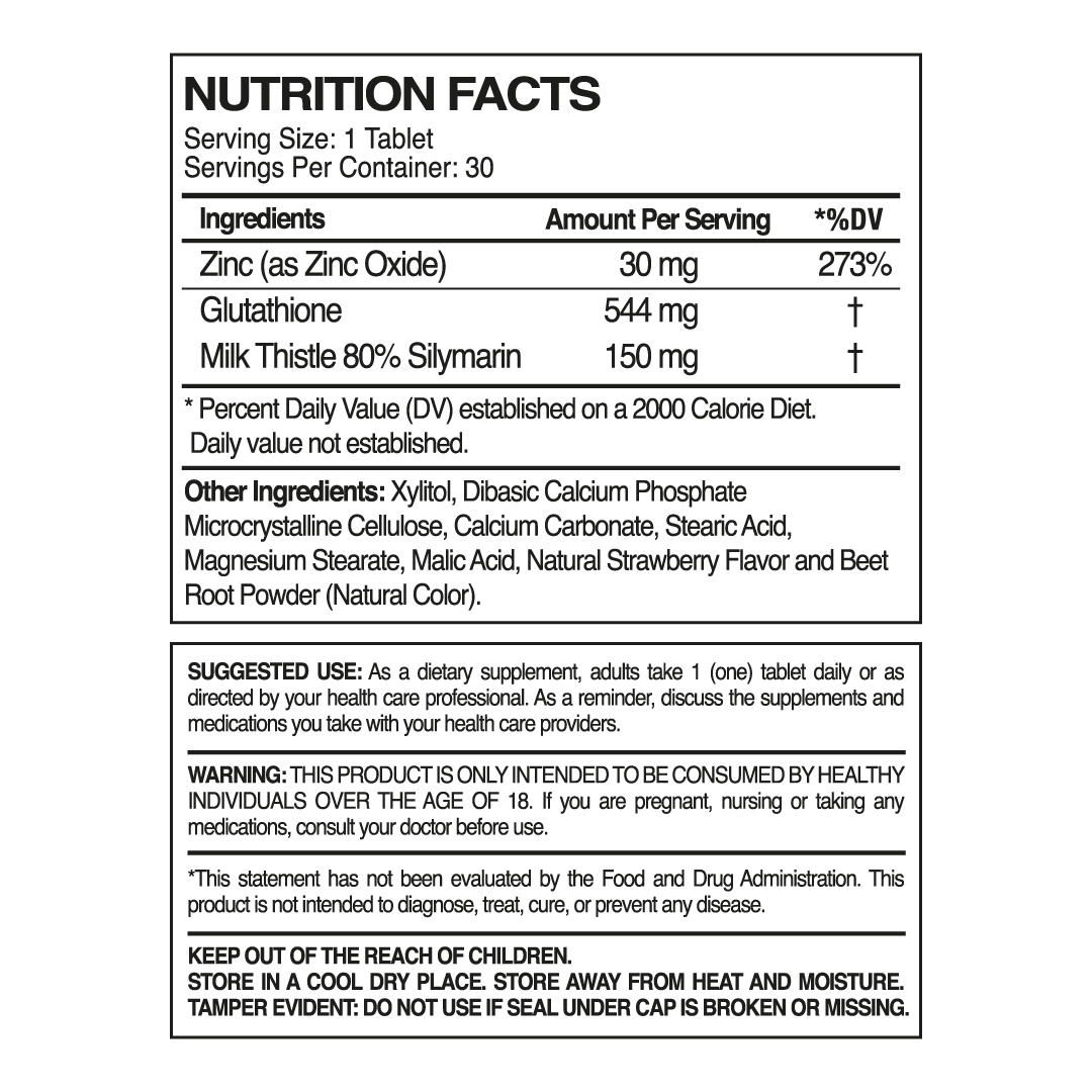 KIT Glutathione  MT + ZINC - Trending Wellness Store